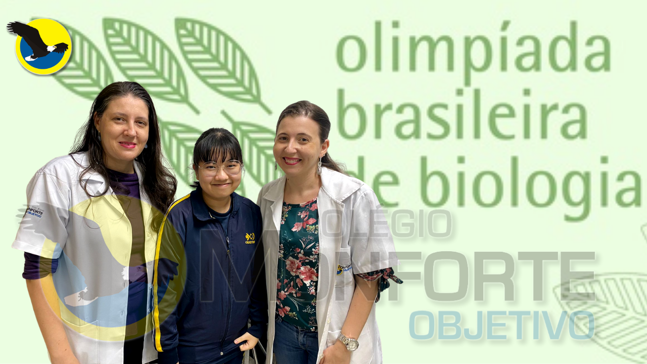 É PRATA! Olimpíada Brasileira de Biologia (OBB) premia alunos do Monforte