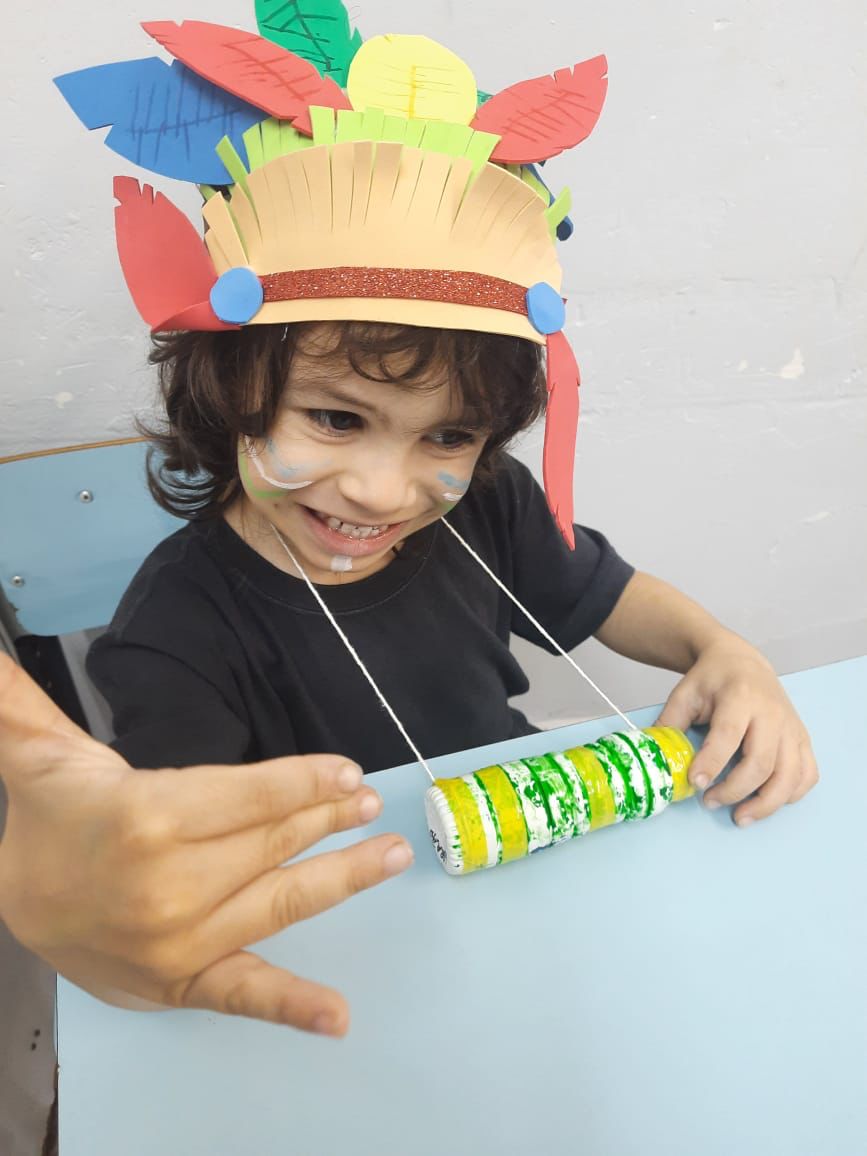 Educação Infantil comemora o Dia do Índio com atividades temáticas (2022)